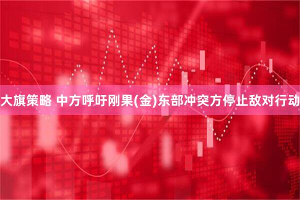 大旗策略 中方呼吁刚果(金)东部冲突方停止敌对行动